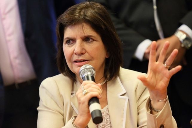 La ministra de Seguridad