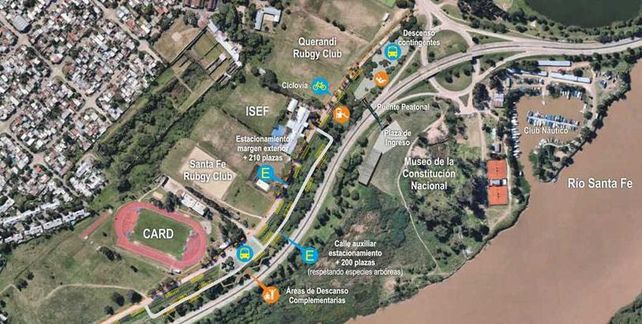 Sancionaron la creación del Paseo Deportivo del Sur