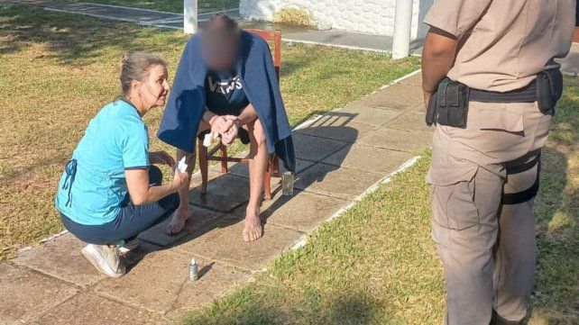 Prefectura asistió a navegantes accidentados en Federación