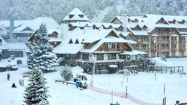 Las nevadas en Bariloche fueron intensas durante los últimos días.