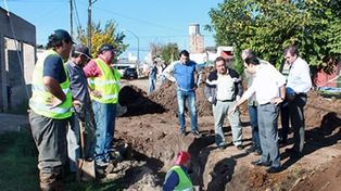 Se inaugura el desagüe complementario Arenales