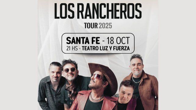Los Rancheros llegan a Santa Fe presentando su último disco En la Radio junto a todos sus éxitos
