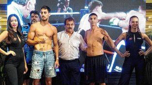 El corondino Diego Ramírez (derecha) junto a Mariano Arano y García en Villa Carlos Paz.