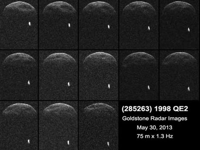 Así es el asteroide binario que se acercó a la Tierra