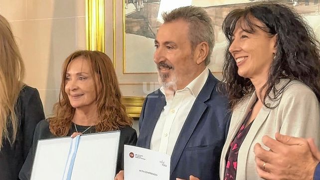Daniel Vila. Fue reconocido por la FCJS-UNL tras 50 años de graduado en el ciclo “Volvé a Casa”.