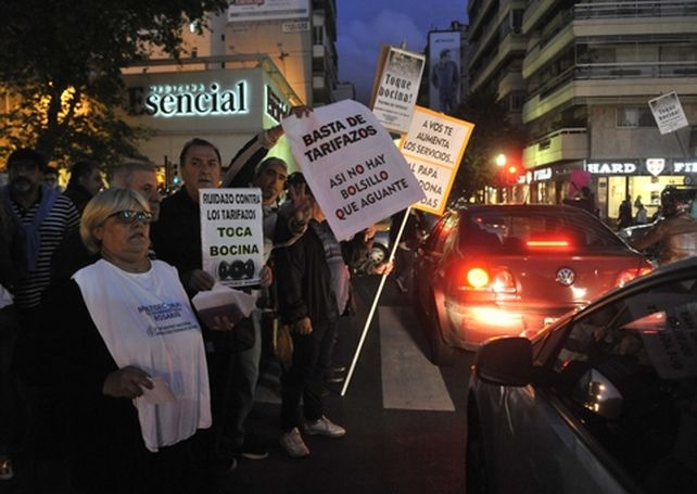 movida. Un año atrás también se realizaron ruidazos en la ciudad.