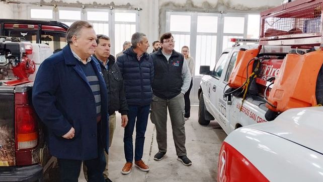 Michlig, González y Rigo entregaron aportes a distintas instituciones de San Cristóbal