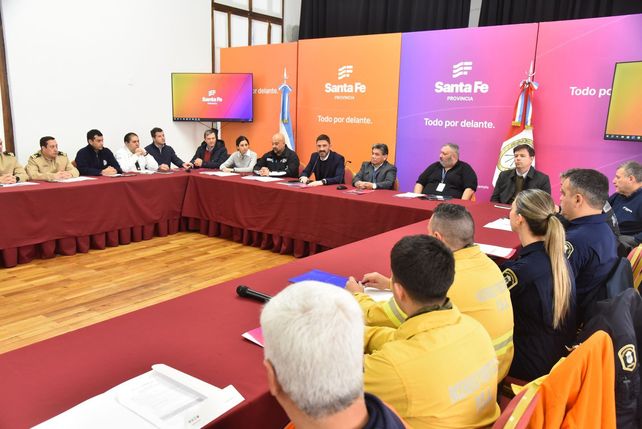 La reunión se llevó a cabo en Rosario.