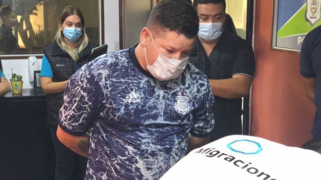 Migraciones dispuso la expulsión del país de Joaquín El Paisa Aquino