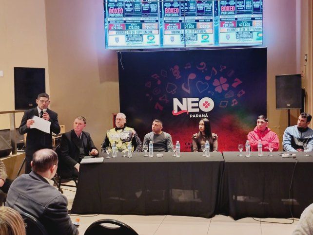 Los organizadores dieron detalles de la competencia de boxeo.