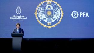 La Policía Federal se reconvierte: Milei anunció una fuerza enfocada en investigar el crimen organizado
