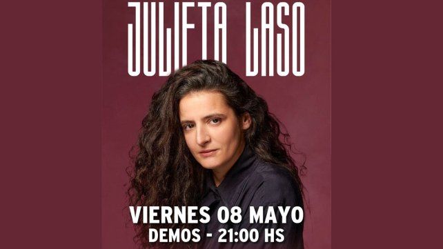 Julieta Laso se presenta en Demos&nbsp;