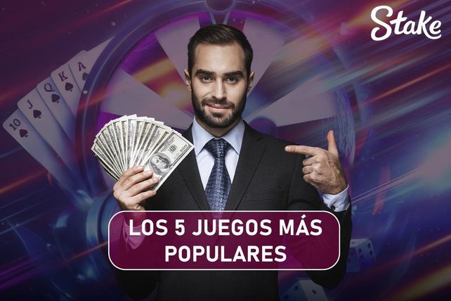 Los 5 juegos más populares del casino Stake