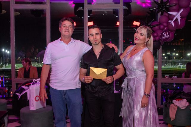 Fernando Guardia, Rocío Ibarra y Matías Zuchetto