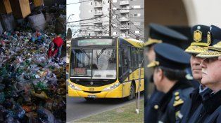 Residuos, transporte, y seguridad: los tres problemas en común del área metropolitana de Santa Fe.&nbsp;