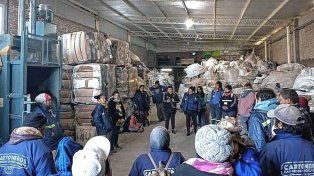 La caída del precio del cartón perjudica gravemente a los recicladores urbanos.&nbsp;