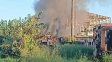 Paraná: se registra un nuevo incendio en los vagones del ferrocarril
