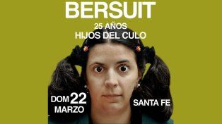 Bersuit regresa a Tribus festejando los 25 años de Hijos del Culo