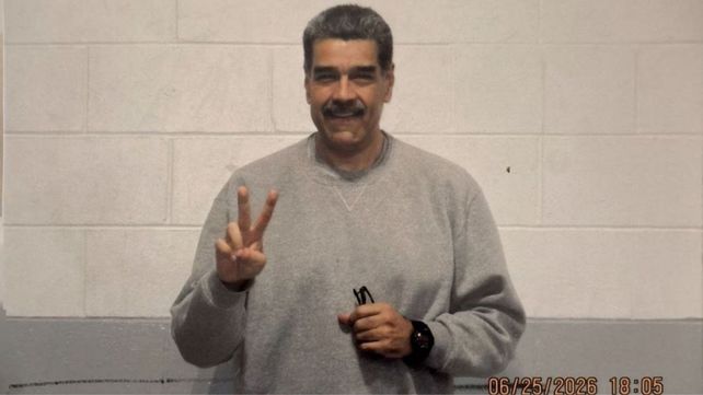 Nicolás Maduro reapareció desde la cárcel de Nueva York con fotos inéditas.