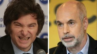 Javier Milei y Horacio Rodríguez Larreta mantienen una relación áspera desde la campaña presidencial de 2023.