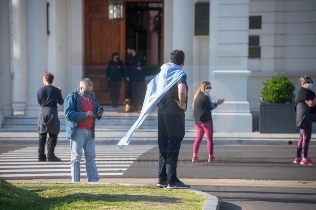 Videos y fotos: Banderazo contra el gobierno nacional