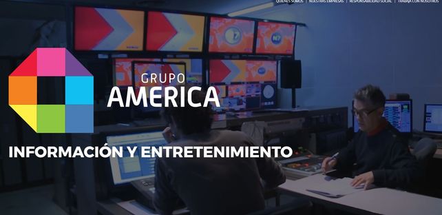 Multimedios. El Grupo América tiene presencia en 17 provincias.