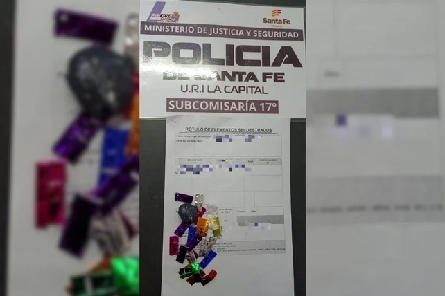 Santa Fe: parte del material incautado en al cárcel de Las Flores&nbsp;