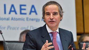 El mediador argentino Rafael Grossi es titular del Organismo internacional de Energía Atómica.