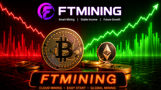 Los titulares de criptomonedas generan ingresos pasivos mediante la minería en la nube de FTMining.