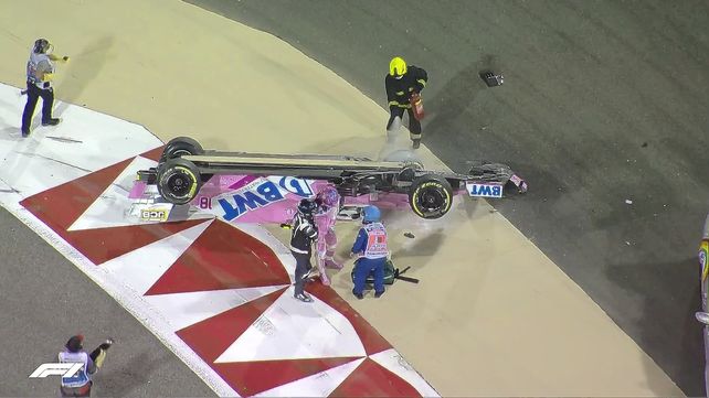 El francés Román Grosjean salvó su vida de milagro en el GP de Fórmula 1 de Bahrein.&nbsp;