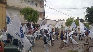 Movilización de trabajadores de Trevisan
