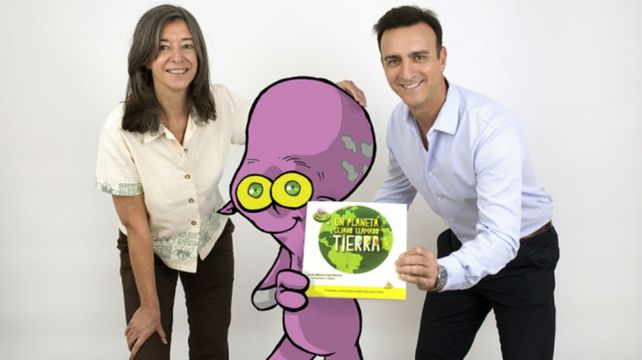 Los autores Cecilia Blanco y Luis Pavesio