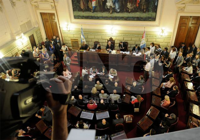 Sin diferencias. La ley fue aprobada en general por unanimidad y solo se discutió la redacción de dos artículos / Foto: Juan Manuel Baialardo - Uno Santa Fe