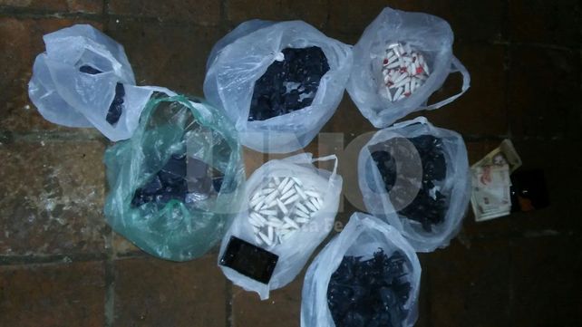 Secuestran dosis de cocaína y marihuana en Bº Chaqueño