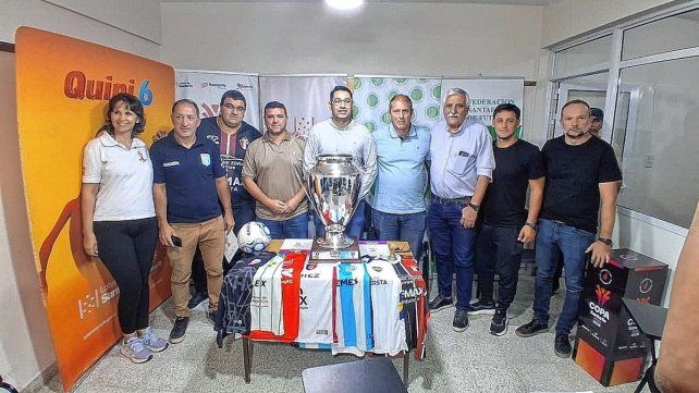 Se lanzó oficialmente la Copa Santa Fe de fútbol en la ciudad de Reconquista.