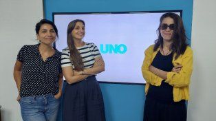 Emilia Cersofio, Soledad Escoubué y Eva Cabrera