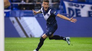 Braian Romero anotó los goles que le dieron el triunfo a Vélez.