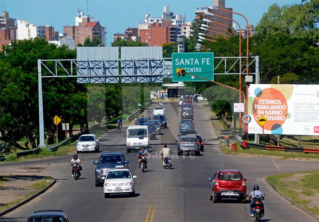 Comunicación. El proyecto contempla un túnel por debajo de la ruta 11 a la altura de Roque Sáenz Peña / Foto: Manuel Testi - Uno Santa Fe