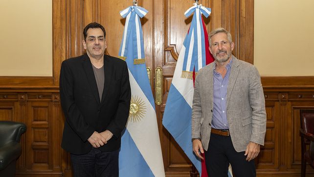 Rogelio Frigerio firmó una carta de intención con el secretario de Cultura de la Nación