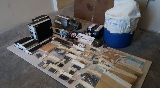 Los elementos secuestrados.