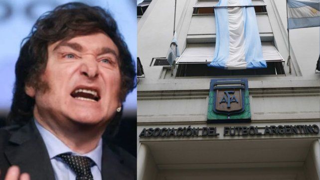 El gobierno de Javier Milei versus la AFA El gobierno de Javier Milei versus la AFA