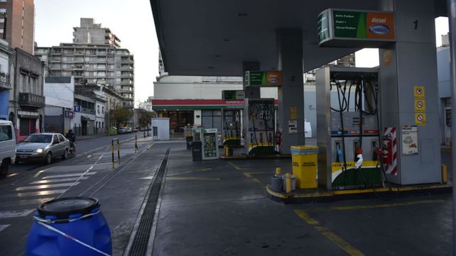 Las estaciones de servicio, cerradas por la medida de fuerza