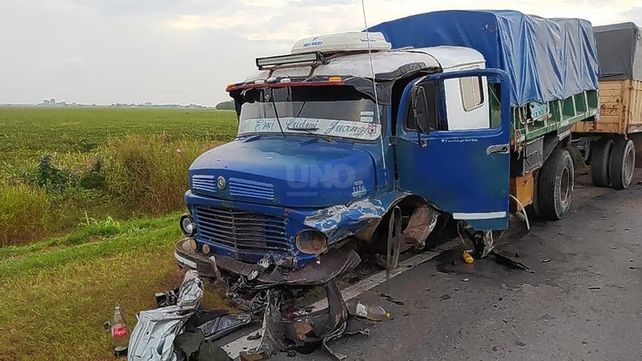 El accidente vial en Andino