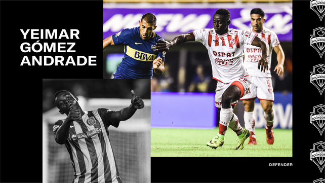 Seattle Sounders FC le dio la bienvenida a Yeimar Gómez Andrade
