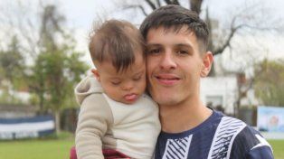 Naithan Casco tiene un año y cinco meses.