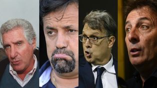 Los cuatro técnicos que sacaron a Newells de la zona roja.