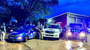 El operativo fue llevado adelante por la PDI, Policía Federal y Prefectura Naval