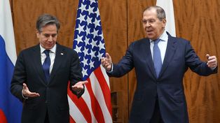 Los jefes de la diplomacia rusa, Serguei Lavrov, y estadounidense, Antony Blinken, concluyeron hoy en Ginebra conversaciones útiles y sustanciales