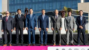 Pullaro y sus pares de la Región Litoral unen reclamos por la hidrovía