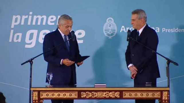 Juró Agustín Rossi con la tarea de preservar la unidad